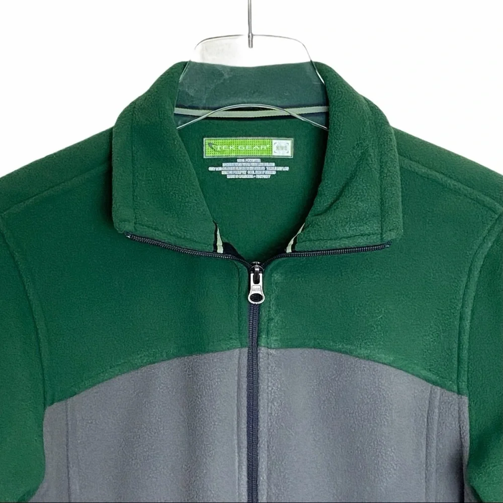 TEK GEAR Putting Green, Grey Fleece Size M(10/12) Youth